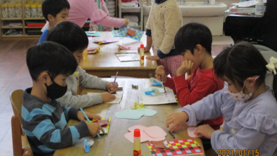 年長　３学期スタート②