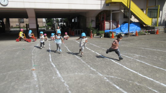年少　運動会（かけっこ）