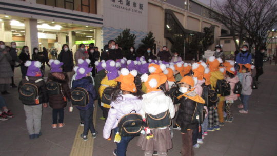 年長　卒園遠足①