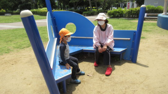 年長　園外保育⑤（幕張海浜公園）