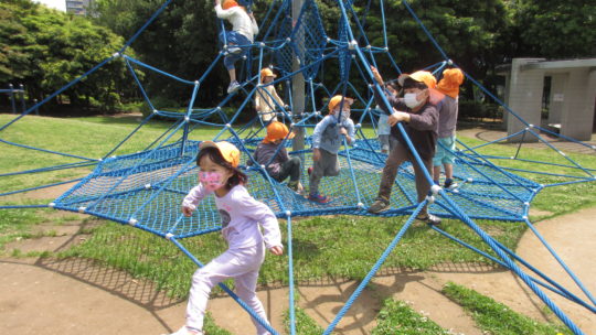 年長　園外保育③（幕張海浜公園）