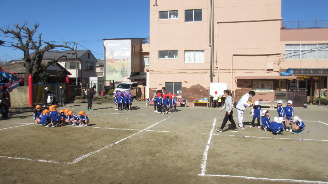 年長　保育風景⑦　ドッヂボール大会