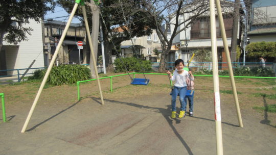 年中　園外保育②