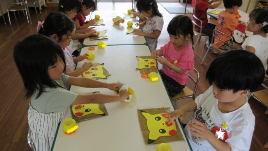年中⑤　夕涼み会の・・・　～その３～　そして一学期・・・