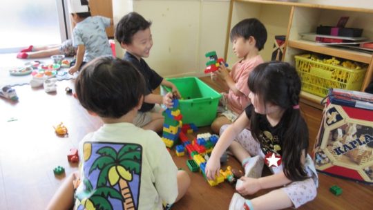 年中➃　～２学期の室内遊び～