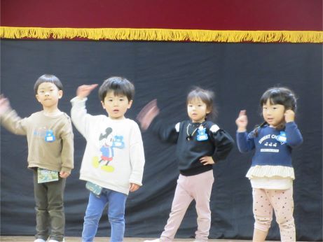 年少 はじめての発表会➀