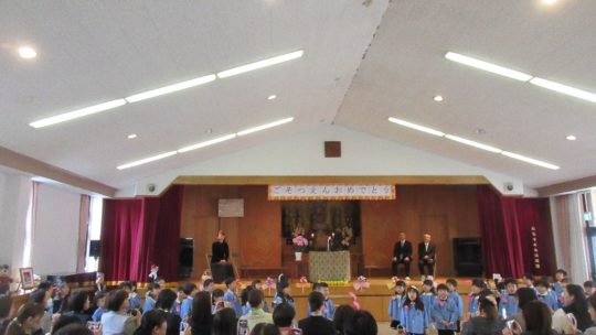 年長　卒園式③