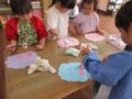 年少　あじさい製作
