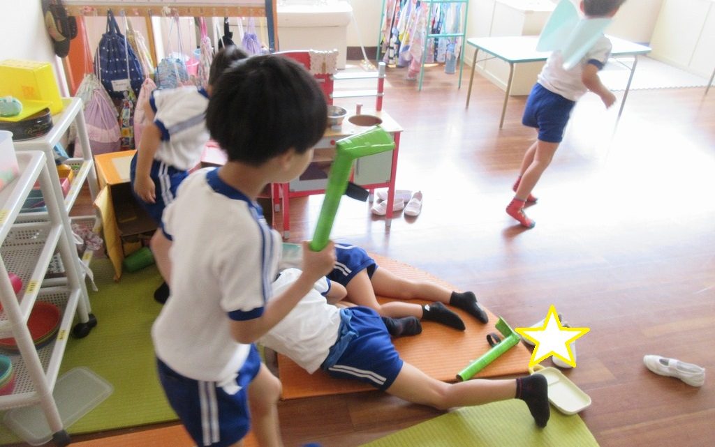 年長 二学期に向けて・・・⑥