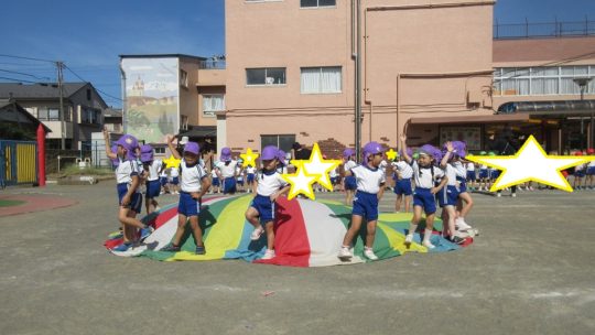 年長　小学校探検＆運動会予行➁