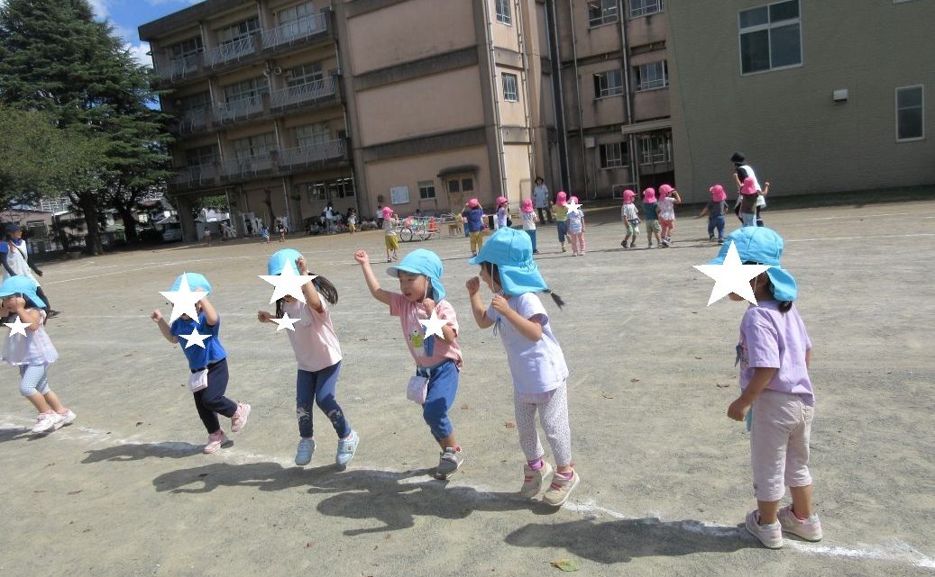 年少　運動会に向けての活動のようす