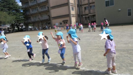 年少　運動会に向けての活動のようす