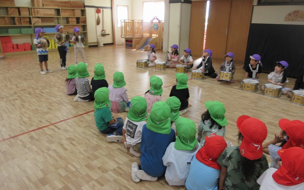 年中② 年長さんに憧れて