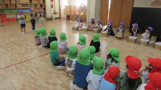 年中② 年長さんに憧れて