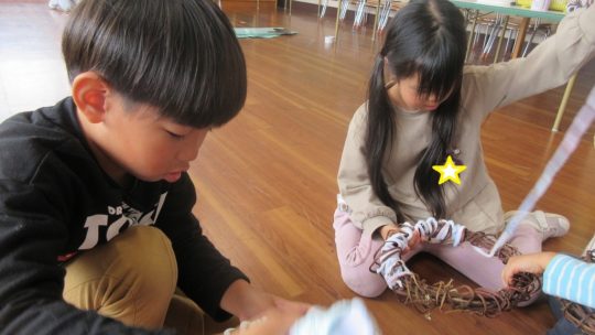 年長　芋ほり後・・・➁