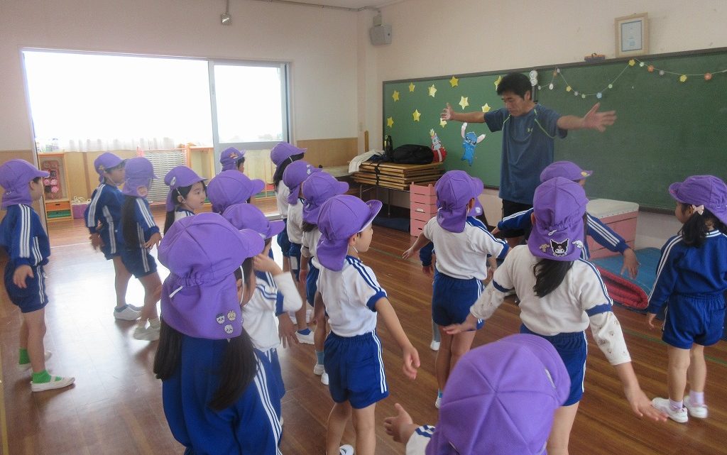 年長　体操＆交流会➀