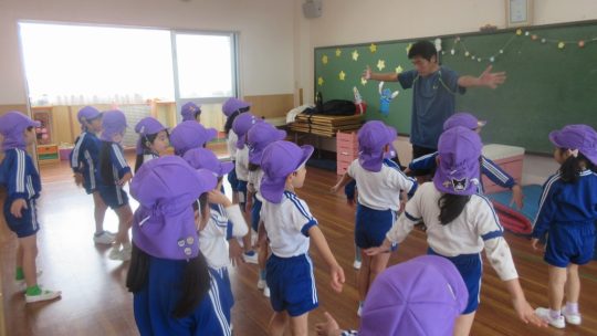 年長　体操＆交流会➀