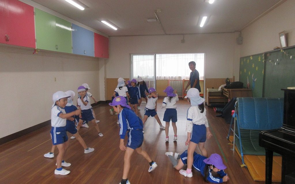 年長　体操＆交流会➁