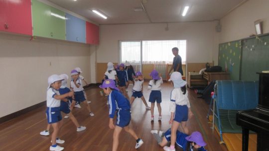 年長　体操＆交流会➁