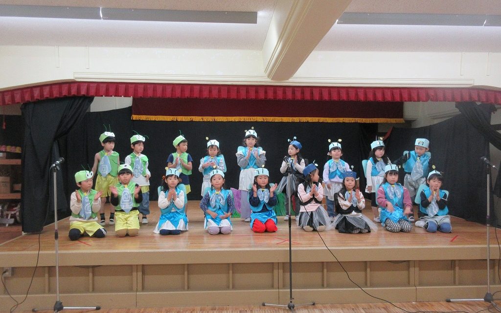 つき組　発表会➃