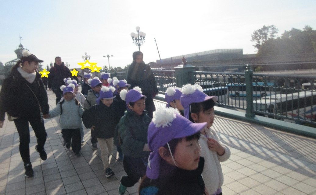 年長　卒園遠足①