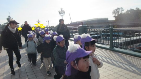 年長　卒園遠足①