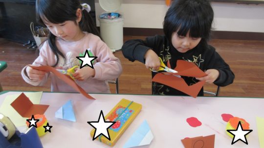 年中　一月の保育風景①