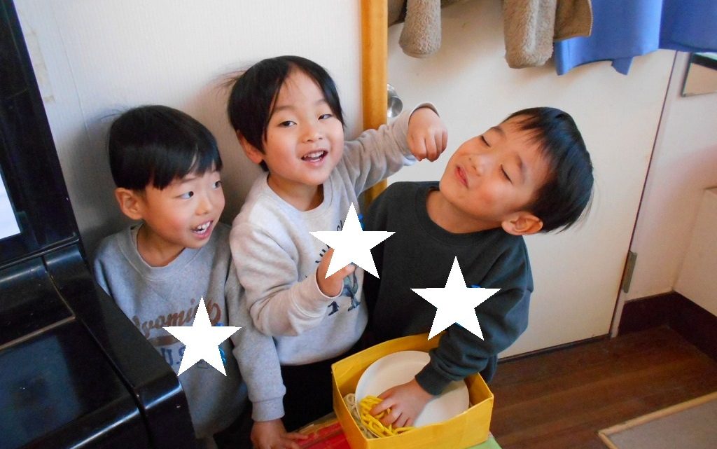 年少　製作＆遊び④