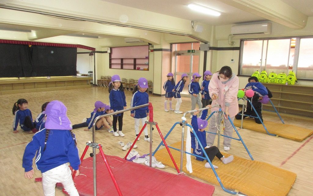 年長　ドッジボール大会①