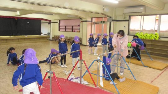 年長　ドッジボール大会①