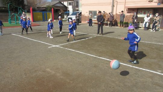 年長　ドッジボール大会②