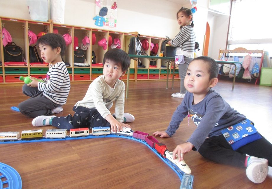 年少 園外巡り＆保育風景①