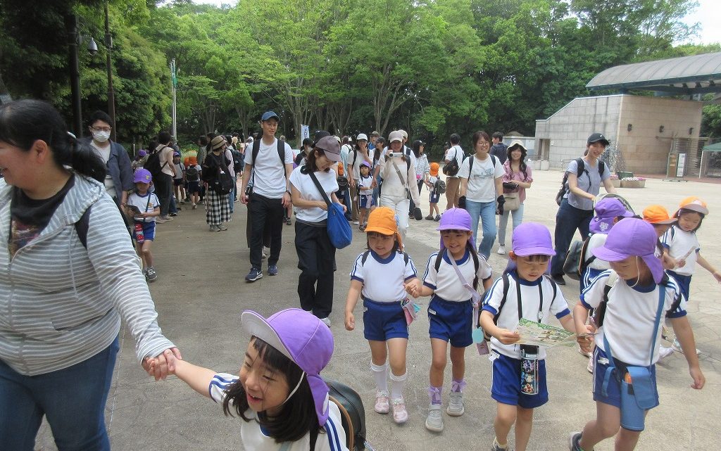 親子遠足 千葉市動物公園➀