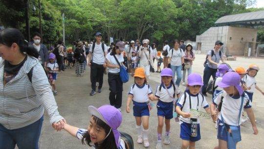 親子遠足 千葉市動物公園➀