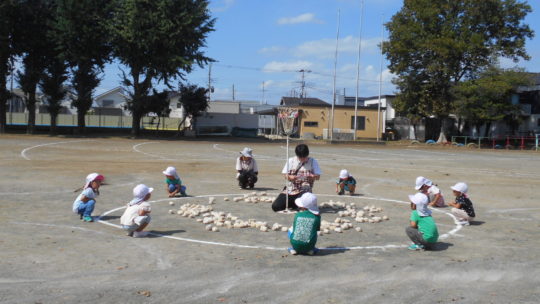 年少　はじめての運動会活動①